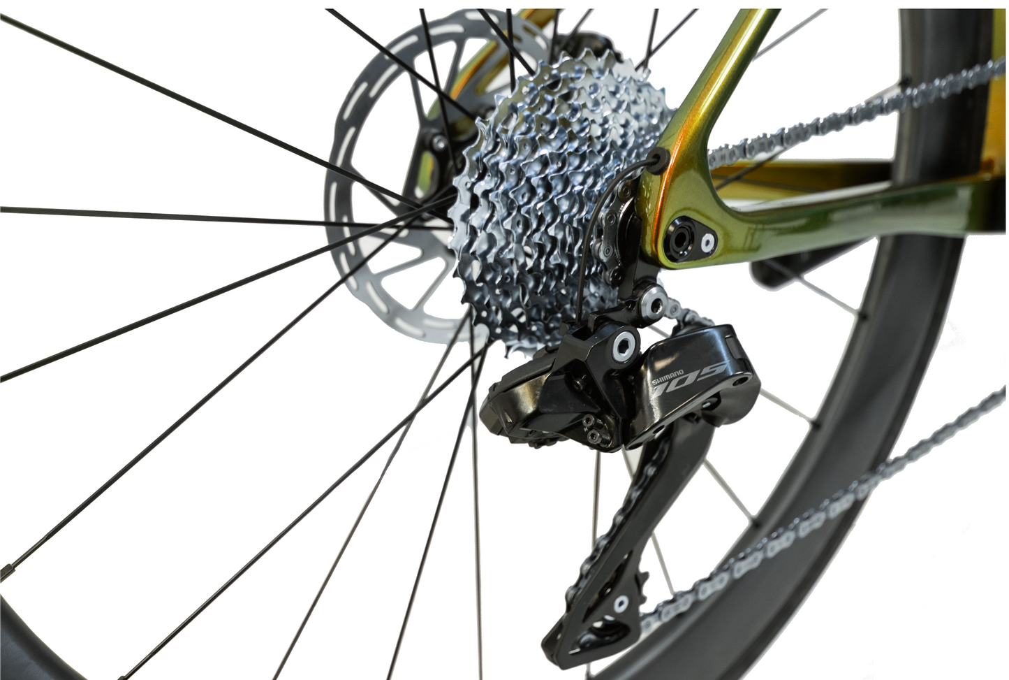 RINOS Vollcarbon Rennrad 700C Shimano 105 Di2 R7150 24 Gang Odin 6.1