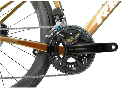 RINOS Vollcarbon Rennrad 700C Shimano 105 Di2 R7150 24 Gang Odin 6.1