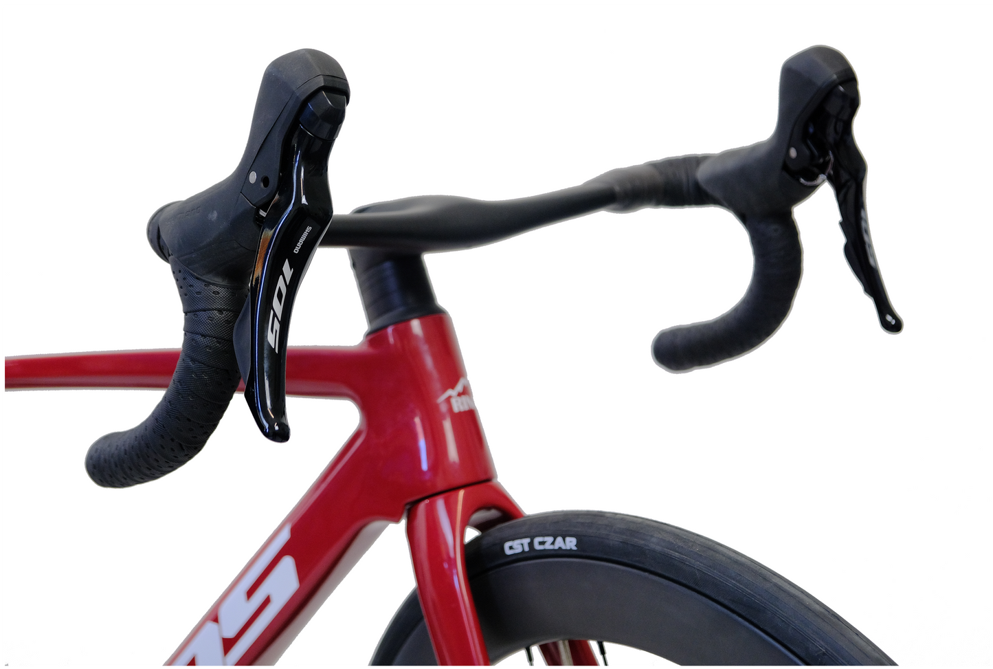 RINOS Carbon Rennrad 700C Shimano 105 R7120 24 Gänge Odin 4.1 mit Carbon Laufrädern