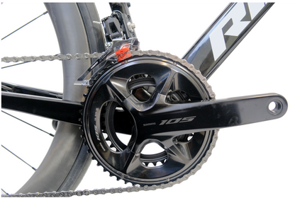 RINOS Carbon Rennrad 700C Shimano 105 R7120 24 Gänge Odin 4.1 mit Carbon Laufrädern
