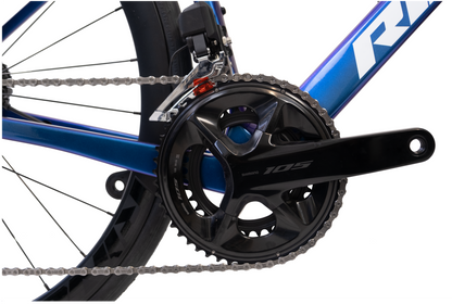 RINOS Vollcarbon Rennrad 700C Shimano 105 Di2 R7150 24 Gang Odin 6.1