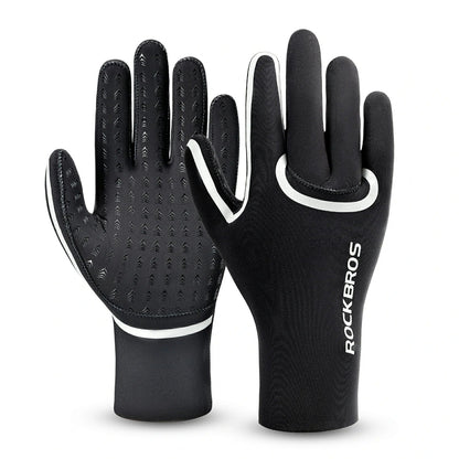 ROCKBROS Fahrradhandschuhe Winter, Wasserdicht und Winddicht S365