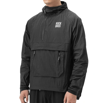 ROCKBROS Herren Fahrradjacke Winddicht