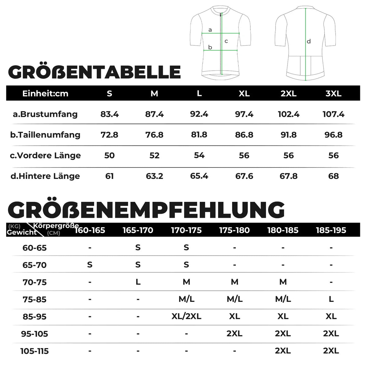 ROCKBROS Herren Fahrradtrikot Kurzarm