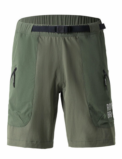 ROCKBROS Herren Sport Shorts Fahrradhose  - Magnetischer Taillengurt, 4-Taschen-Design