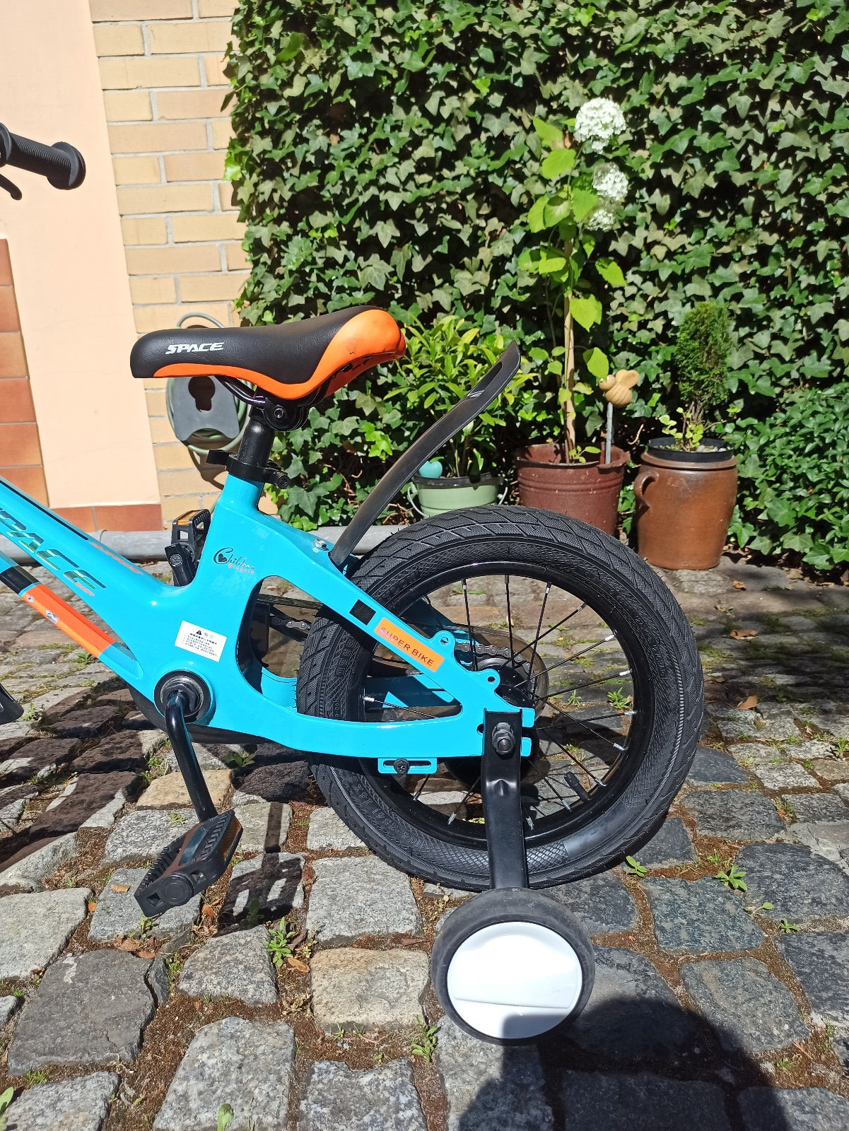kinderfahrrad 9 10 jahre SKYS Kinderfahrrad von 3 bis 9 Jahren 14/16/18 Zoll Blau Orange – futurebikeshop.de