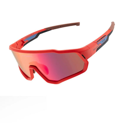 ROCKBROS Kinder Fahrrad Sonnenbrille - Polarisiert/Photochrom mit UV400 Schutz