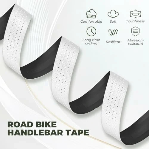 ROCKBROS Lenkerband Rennrad, 2 Rollen Rennrad Lenkerband, Super Lang 220cm und Dicke 3mm