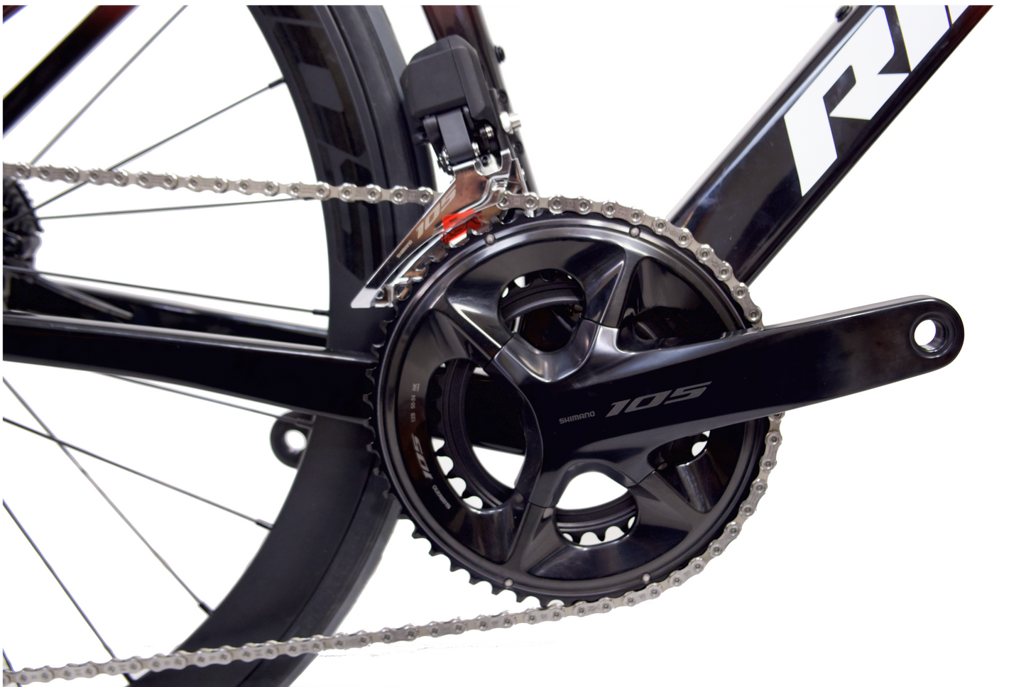 RINOS Carbon-Rennrad 700C Shimano 105 Di2 R7150, 24-Gang, Odin 6.0