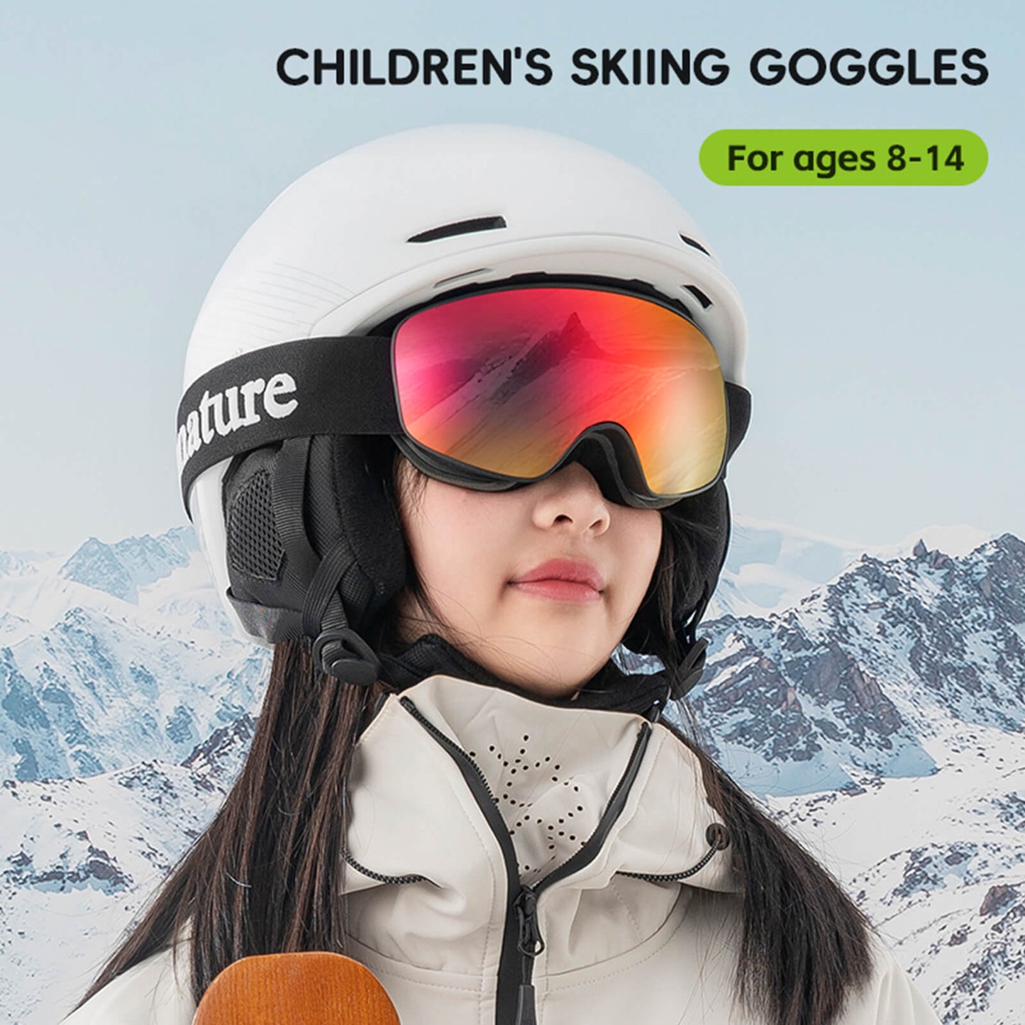 OTG Anti-Fog Skibrille Unisex Qunature