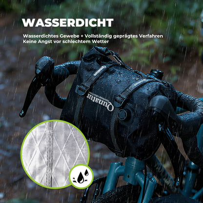 Lenkertasche 6L/12L Wasserdicht & Leicht für Fahrrad und Outdoor Qunature