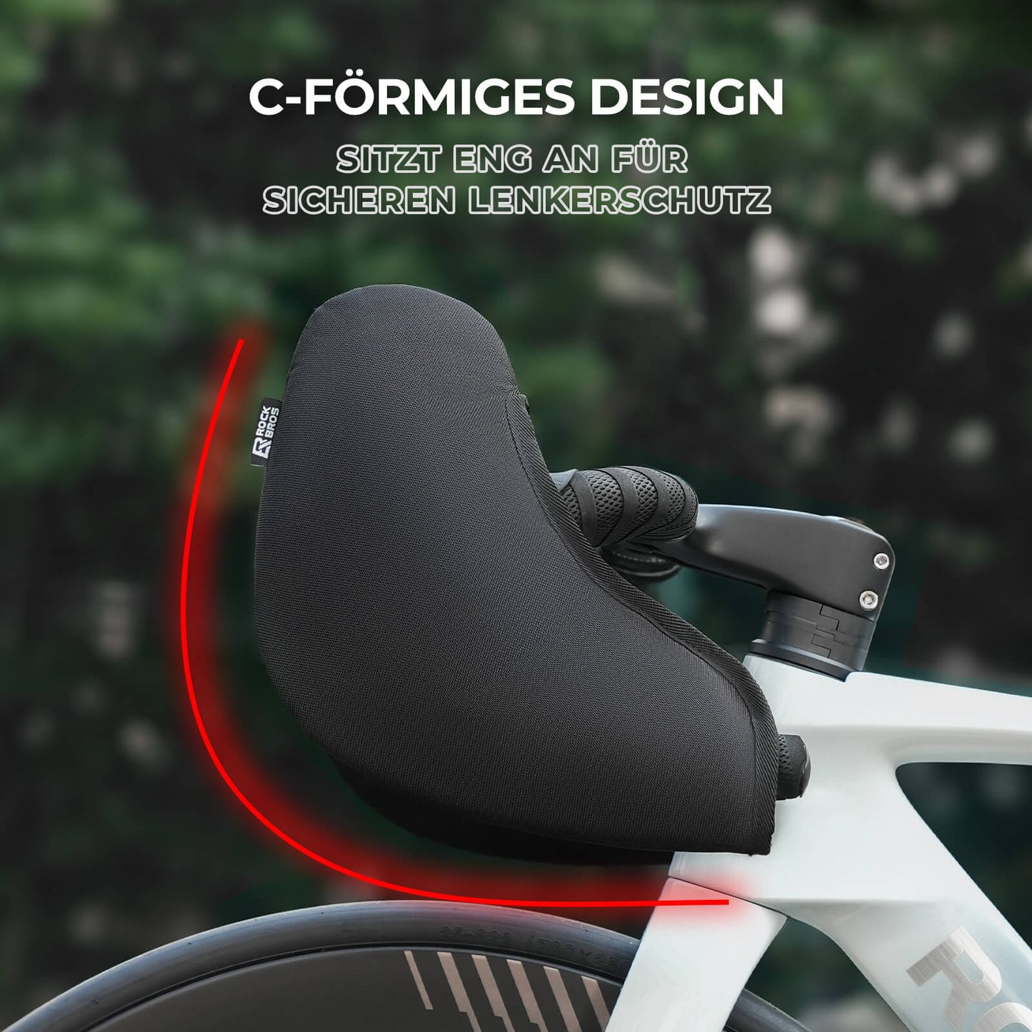 Lenkerschutz Universell & Stoßdämpfend ROCKBROS
