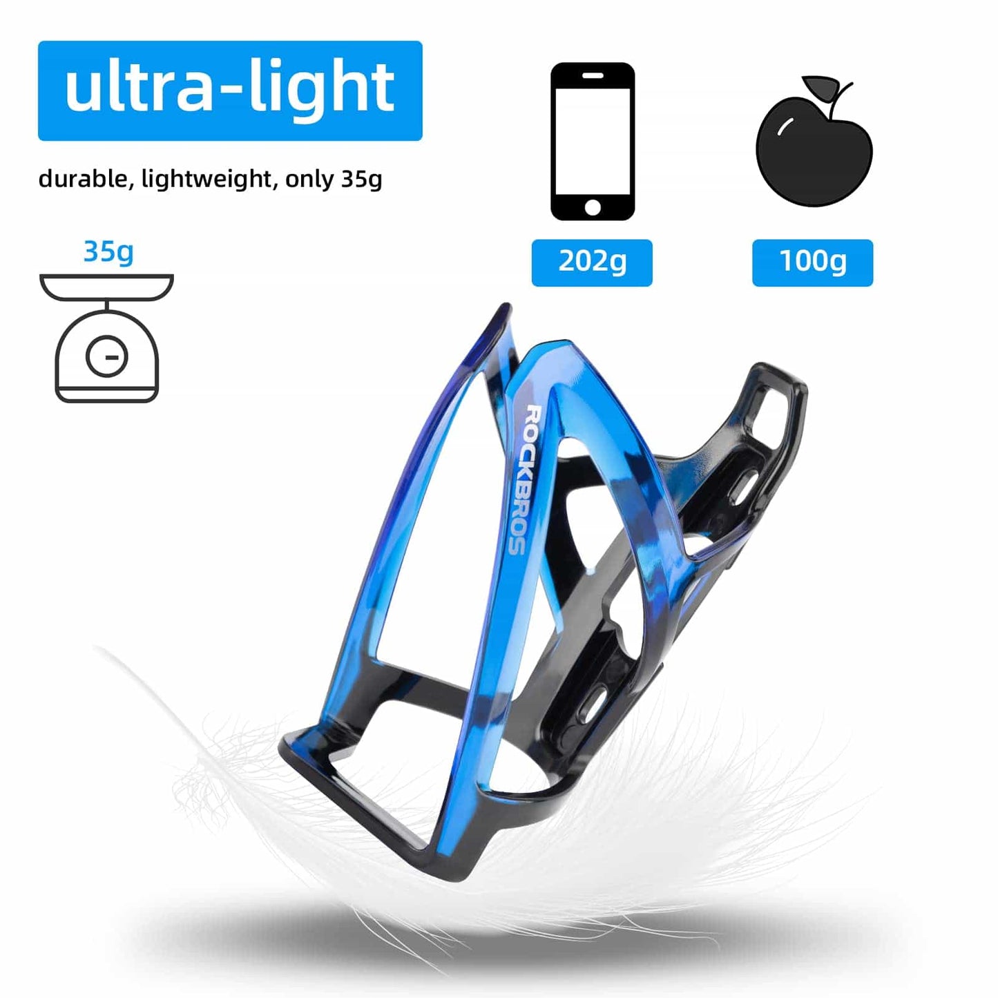 35g Leicht PC Fahrrad Flaschenhalter ROCKBROS