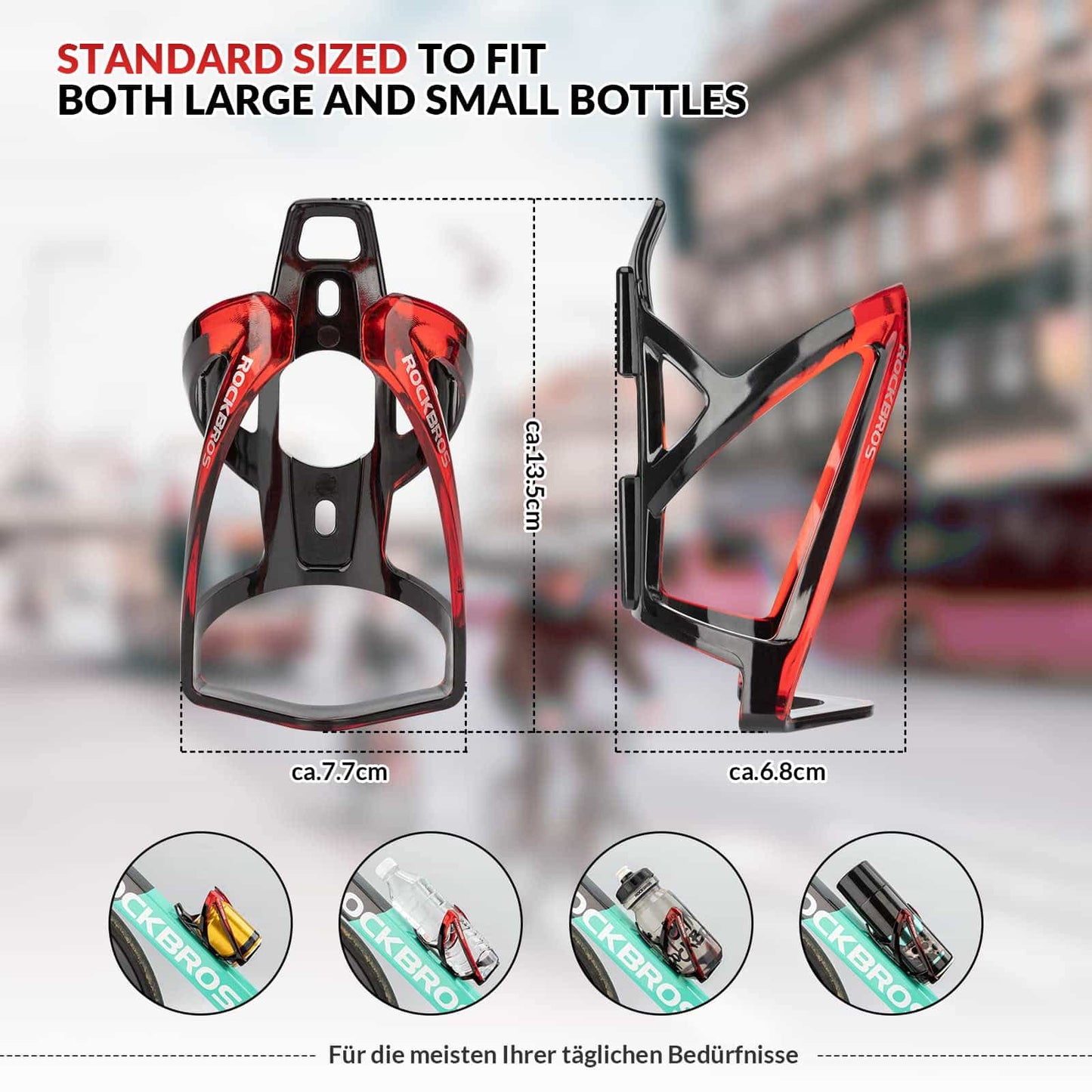 35g Leicht PC Fahrrad Flaschenhalter ROCKBROS