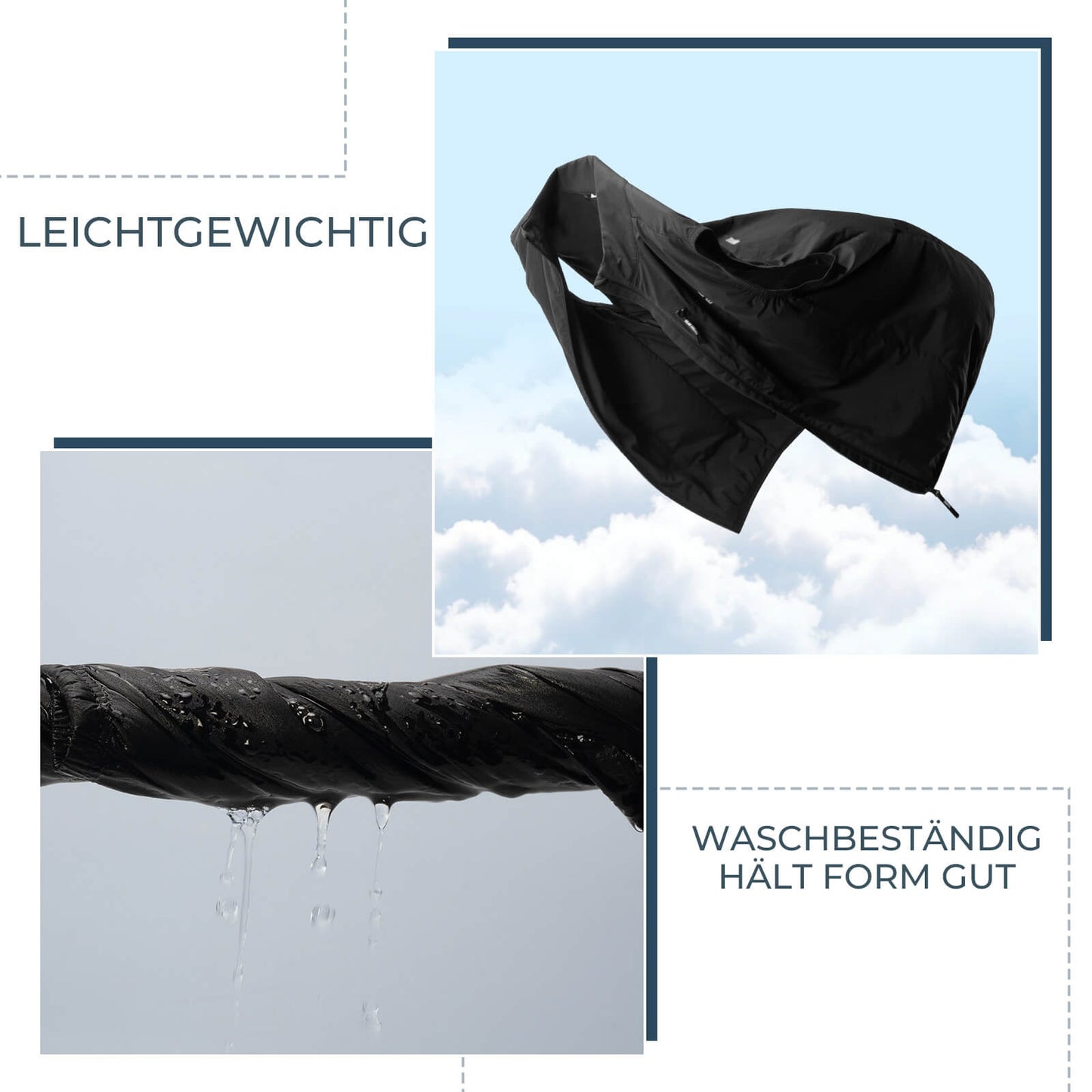 Ärmellose Fahrradweste Fahrradjacke Packbar Atmungsaktiv ROCKBROS