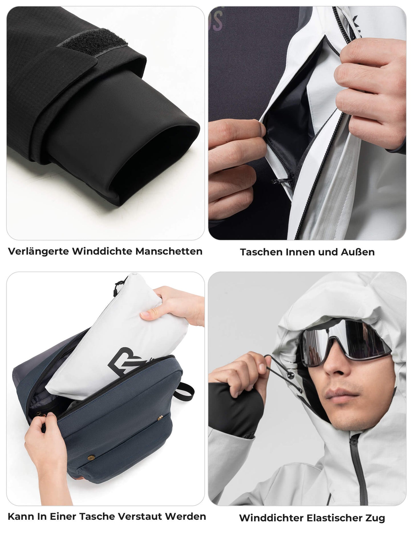 Beheizbare Fahrradjacke mit Typ-C-Anschluss ROCKBROS