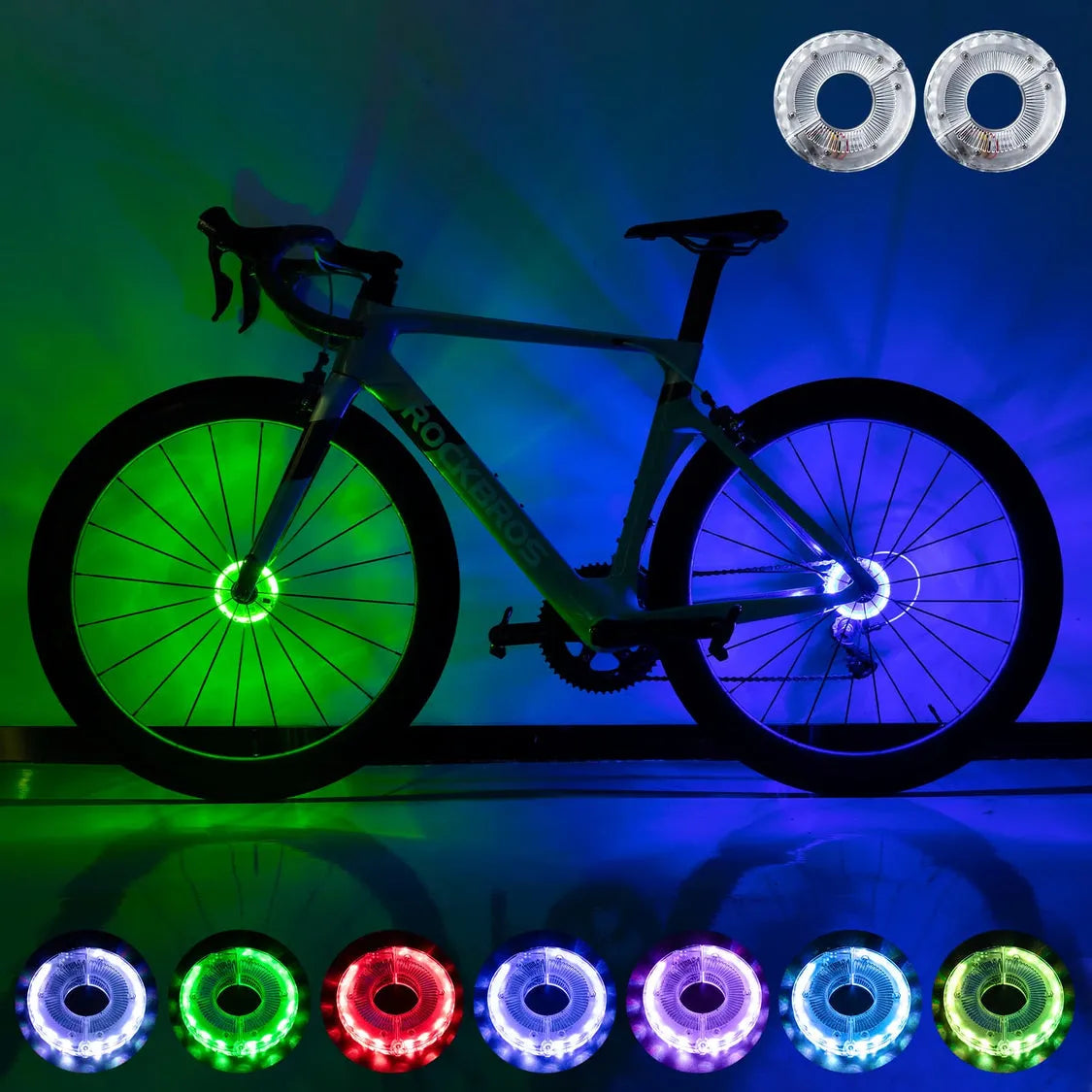 LED-Radleuchte– Nicht im Straßenverkehr verwenden ROCKBROS
