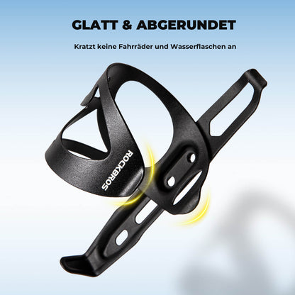 Fahrrad Flaschenhalter Ultra-Leicht - 33g Alu-Legierung für MTB/Rennrad ROCKBROS