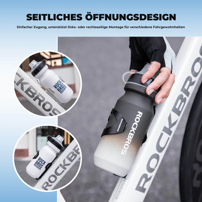 Fahrrad Flaschenhalter Ultra-Leicht - 33g Alu-Legierung für MTB/Rennrad ROCKBROS