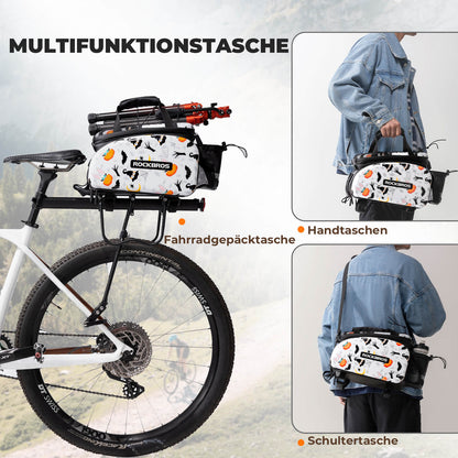Fahrrad Gepäckträgertasche 17-35L mit Regenhülle ROCKBROS