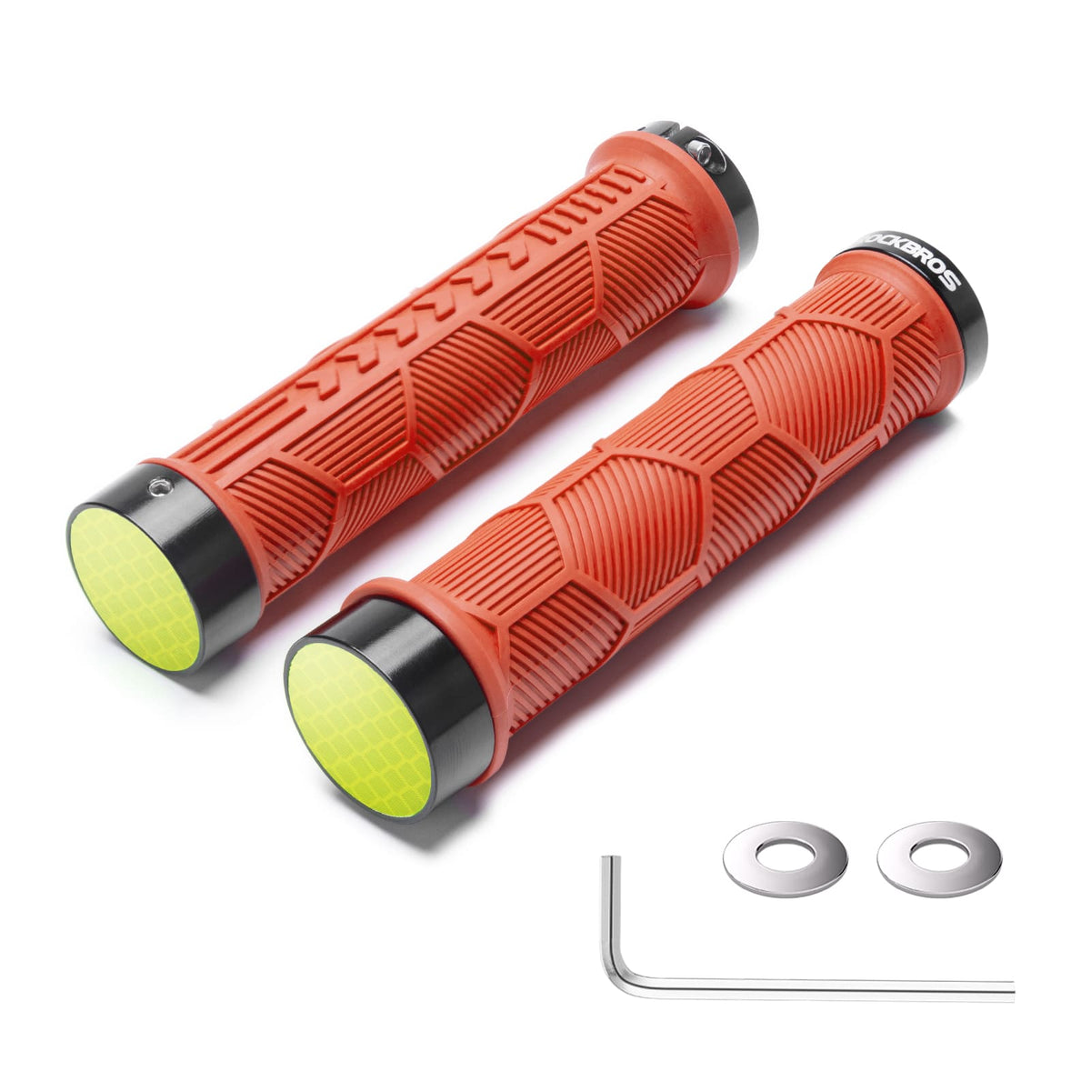 ROCKBROS Fahrrad Lenkergriffe Doppelverschluss für 22,2mm Lenke