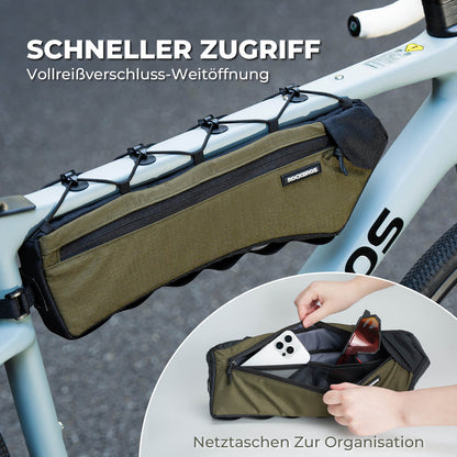 Fahrrad Rahmentasche Dreiecktasche 1.9L Ultradünn & Schnellzugriff ROCKBROS