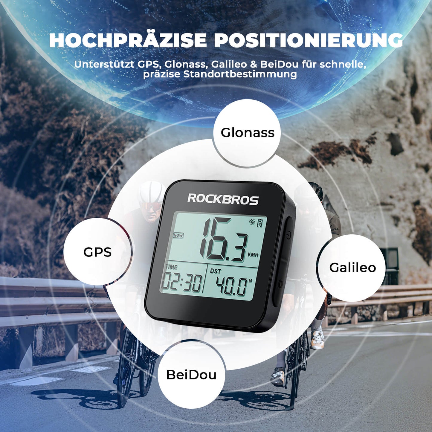 Fahrradcomputer Kabellos G1 ROCKBROS