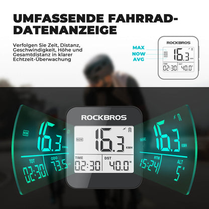 Fahrradcomputer Kabellos G1 ROCKBROS