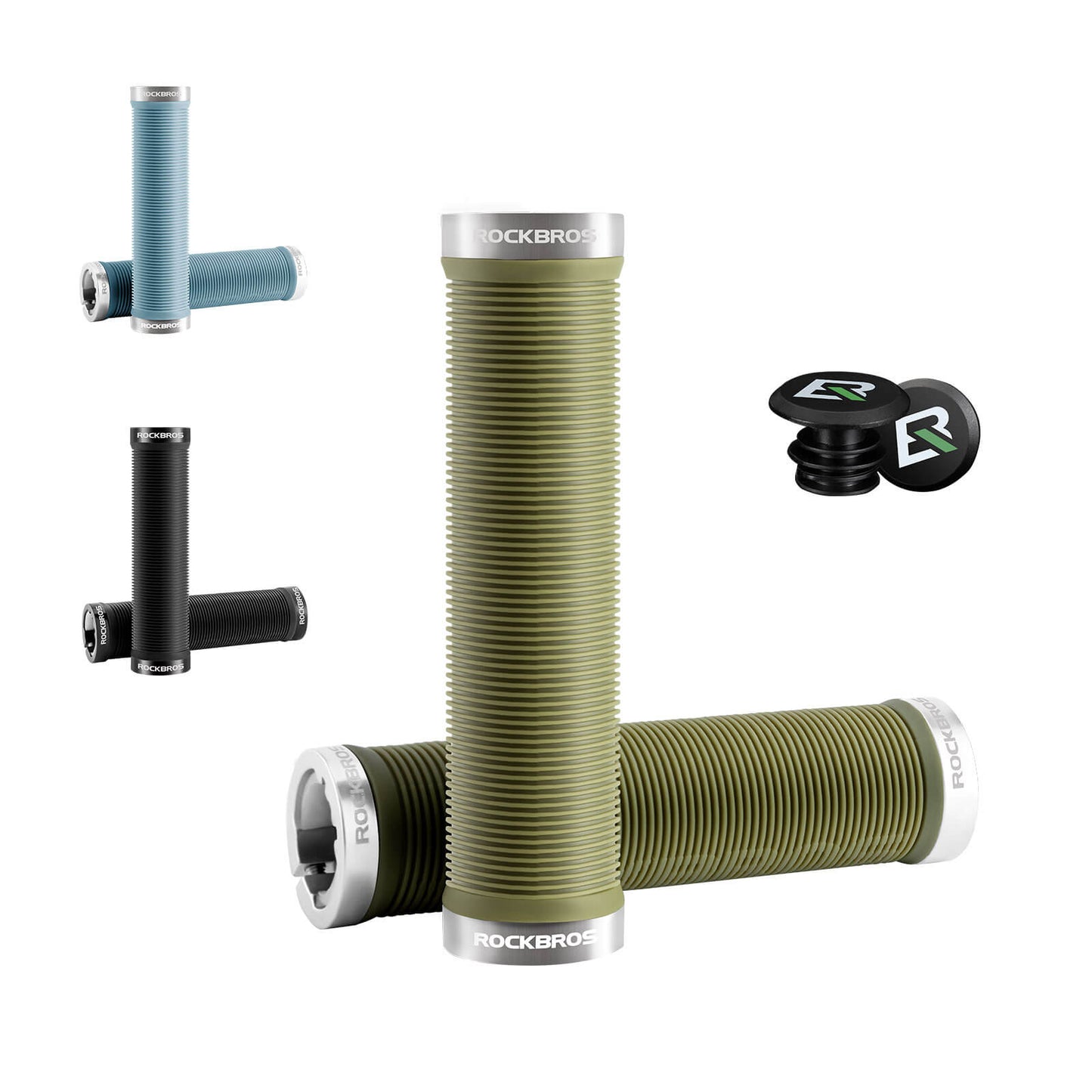 Fahrradgriffe rutschfest Doppelverschluss 22,2mm ROCKBROS