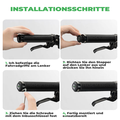 Fahrradgriffe rutschfest Doppelverschluss 22,2mm ROCKBROS