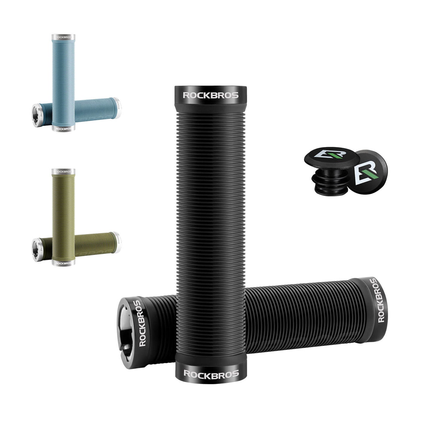 Fahrradgriffe rutschfest Doppelverschluss 22,2mm ROCKBROS