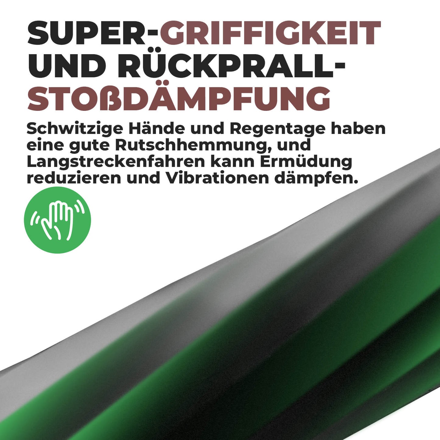 Fahrradgriffe rutschfest Doppelverschluss 22,2mm ROCKBROS