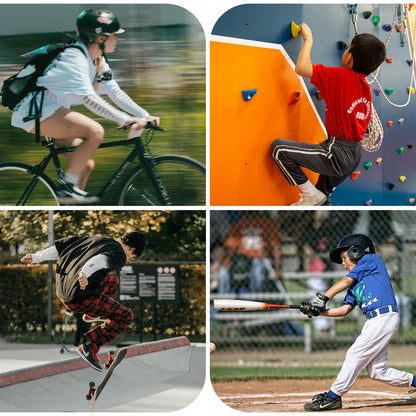 Fahrradhandschuhe Halbfinger SBR Atmungsaktiv ROCKBROS