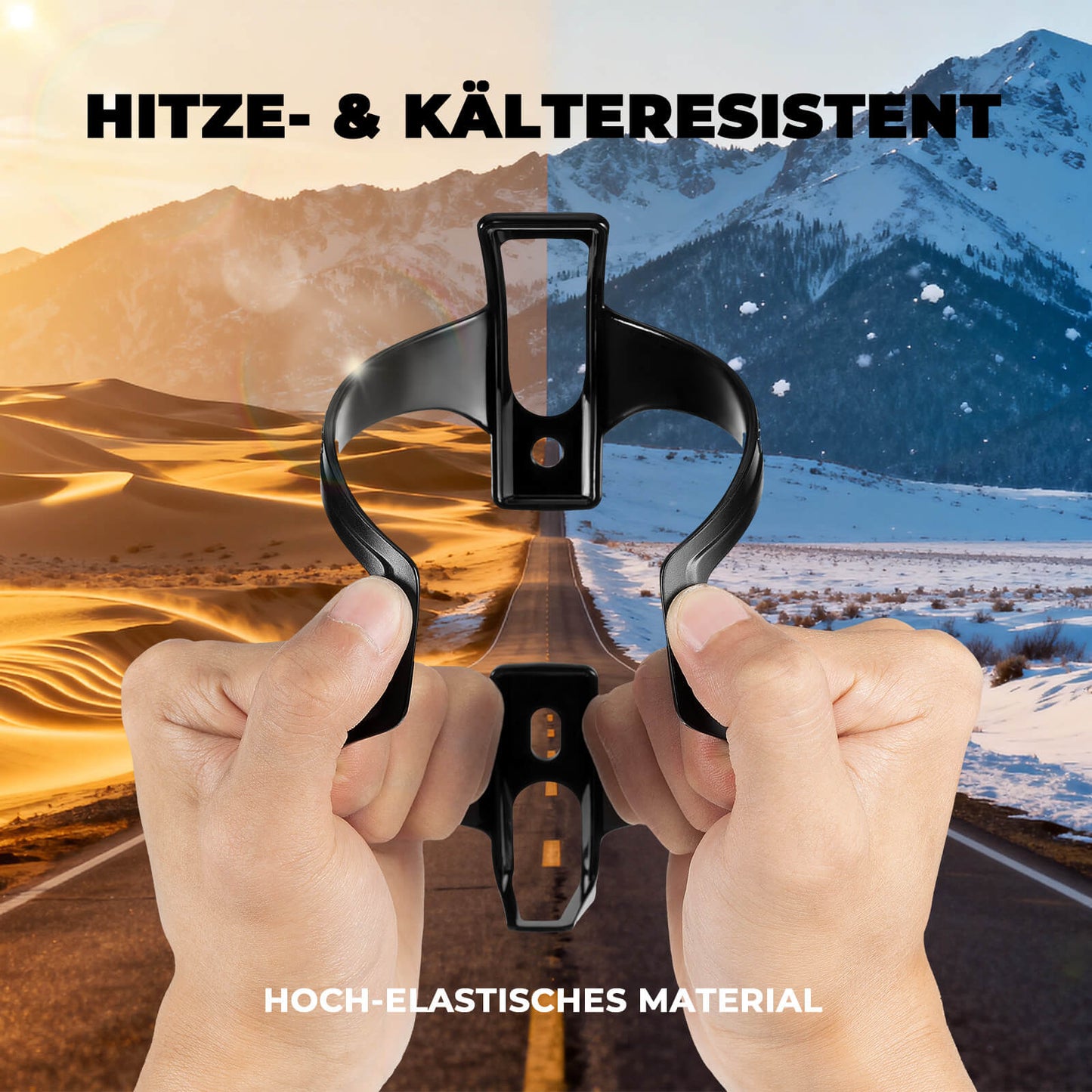 Flaschenhalter Fahrrad 2er Pack ROCKBROS