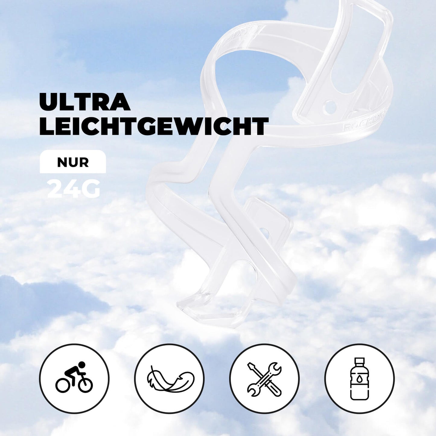 Flaschenhalter Fahrrad 2er Pack ROCKBROS