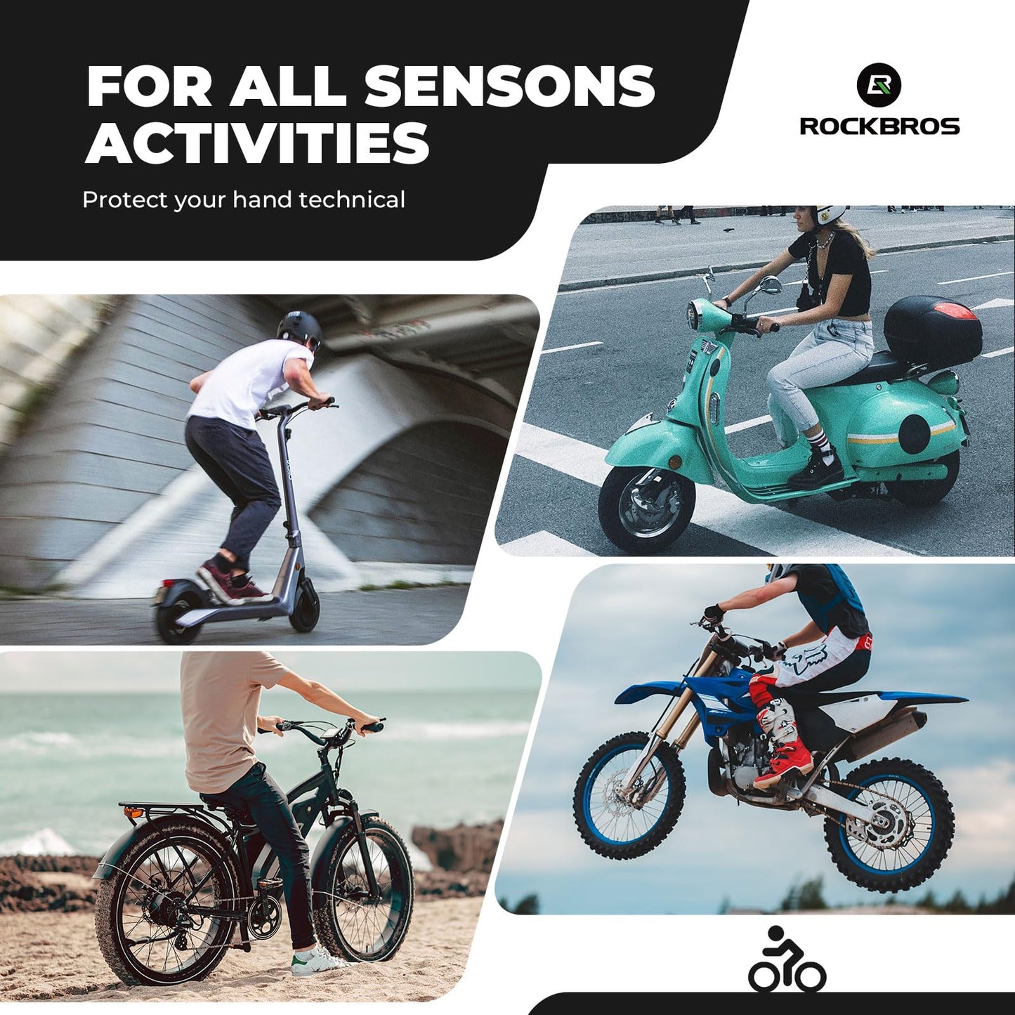 Handschuhe Herren Damen Touchscreen Winter ROCKBROS