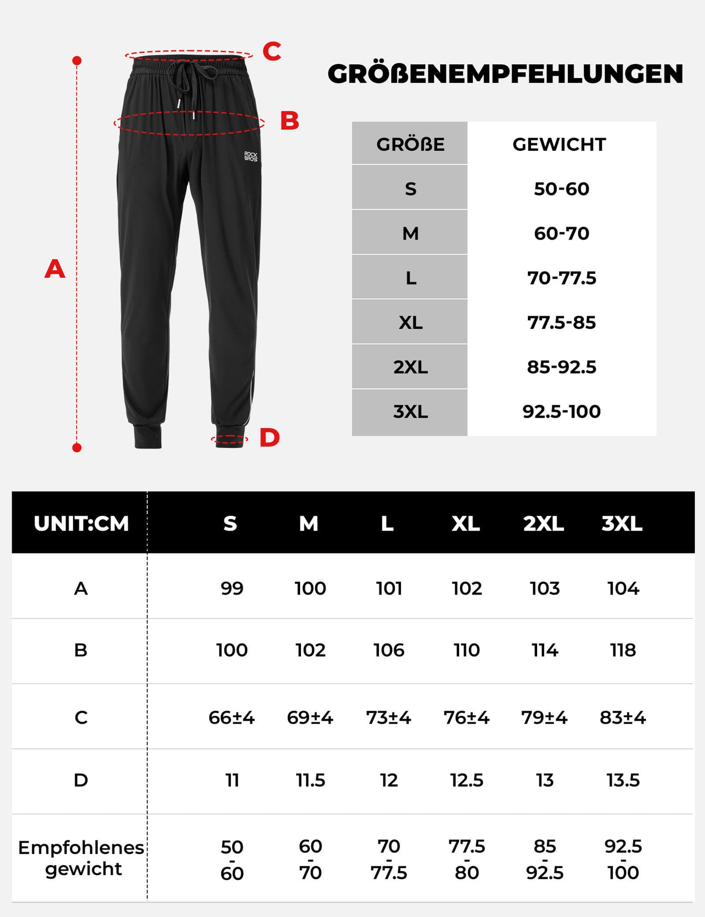Herren Fahrradhose Elastische Passform Sicherheitsstreifen ROCKBROS