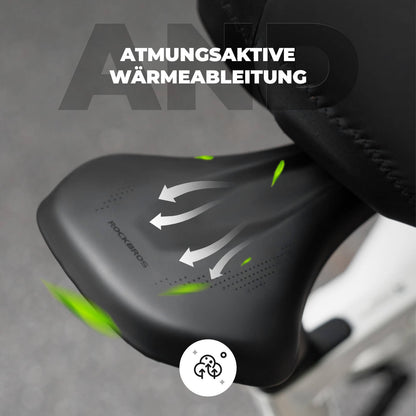 Leichter Fahrradsattel mit Atmungsaktivität - Für MTB, Rennrad, Gravelbike ROCKBROS