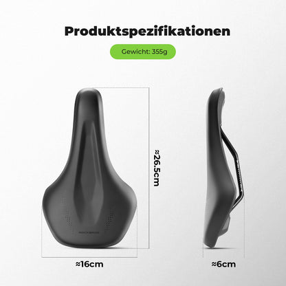 Leichter Fahrradsattel mit Atmungsaktivität - Für MTB, Rennrad, Gravelbike ROCKBROS