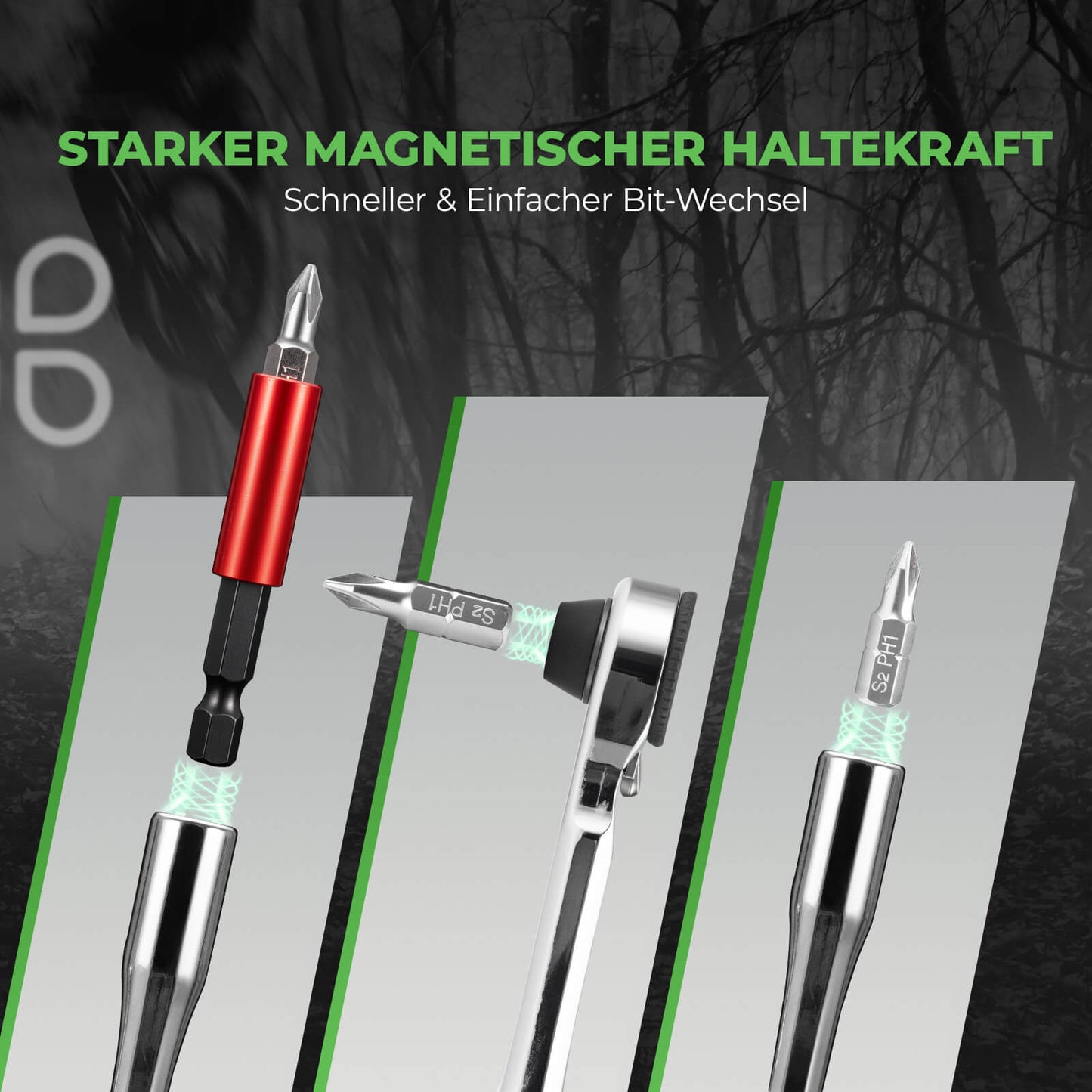 Magnetisches Fahrradwerkzeugset mit Ratschenschlüssel ROCKBROS