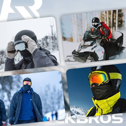 Multifunktionstuch Fleece Sturmhaube Weich Gesichtsmaske Schlauchtuch ROCKBROS