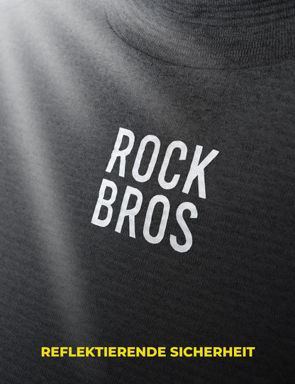 Zweischichtige Fahrrad-Unterwäsche Reflektierend Wärmeisoliert Herren ROCKBROS