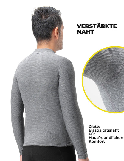 Zweischichtige Fahrrad-Unterwäsche Reflektierend Wärmeisoliert Herren ROCKBROS