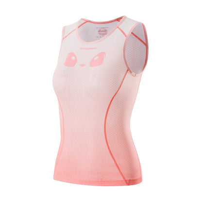 ROCKBROS Damen Sporttop Atmungsaktiv baselayer Unterhemd für Radfahren