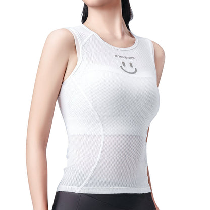 ROCKBROS Damen Sporttop Atmungsaktiv baselayer Unterhemd für Radfahren