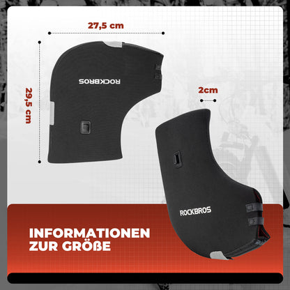 Beheizte Wasserabweisend Fahrrad Lenkerstulpen - Wiederaufladbar ROCKBROS