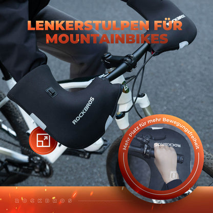 Beheizte Wasserabweisend Fahrrad Lenkerstulpen - Wiederaufladbar ROCKBROS