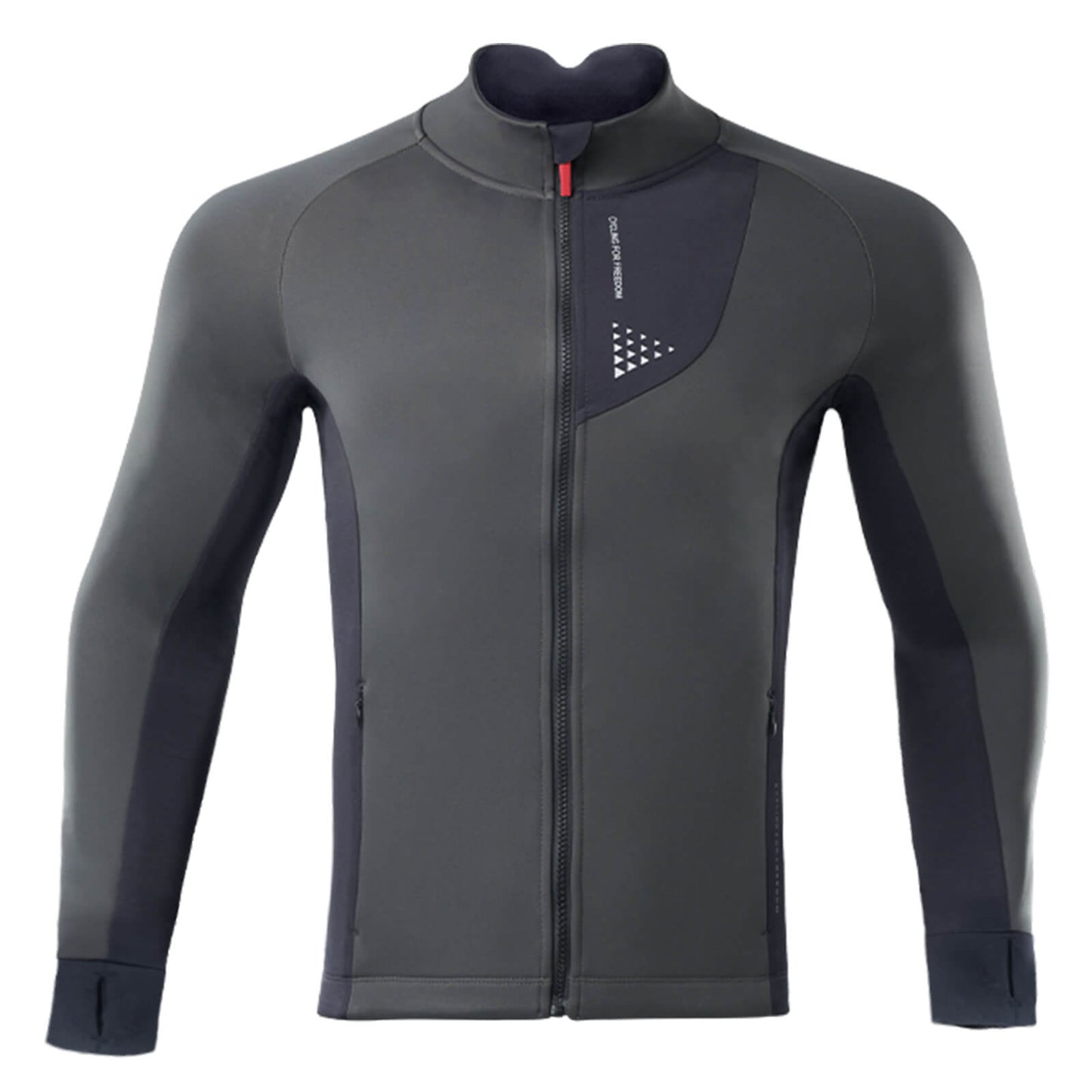 Herren Winter Fahrradjacke Winddicht Atmungsaktiv mit Fleecefutter ROCKBROS