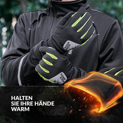 Outdoor Thermo Handschuhe für Radfahren & Ski Touchscreen-fähig-funktion ROCKBROS