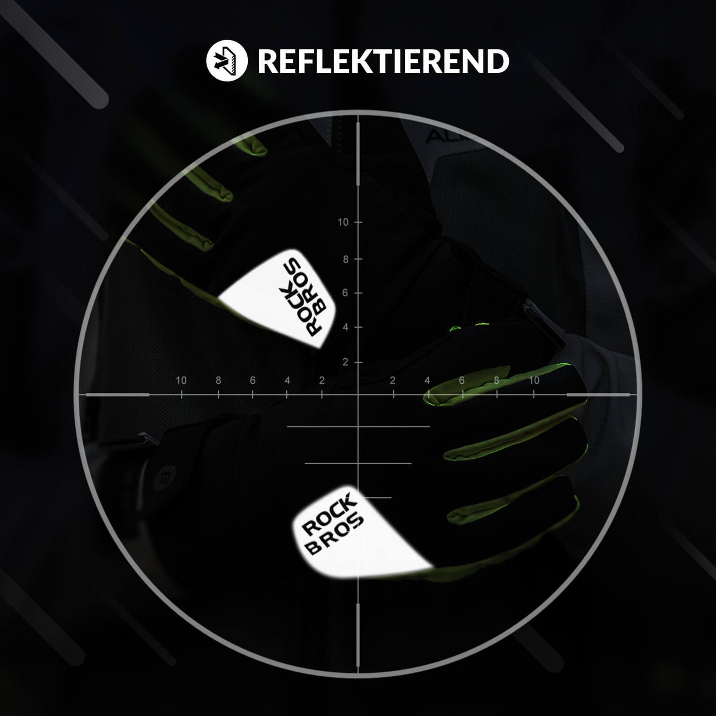 Outdoor Thermo Handschuhe für Radfahren & Ski Touchscreen-fähig-funktion ROCKBROS